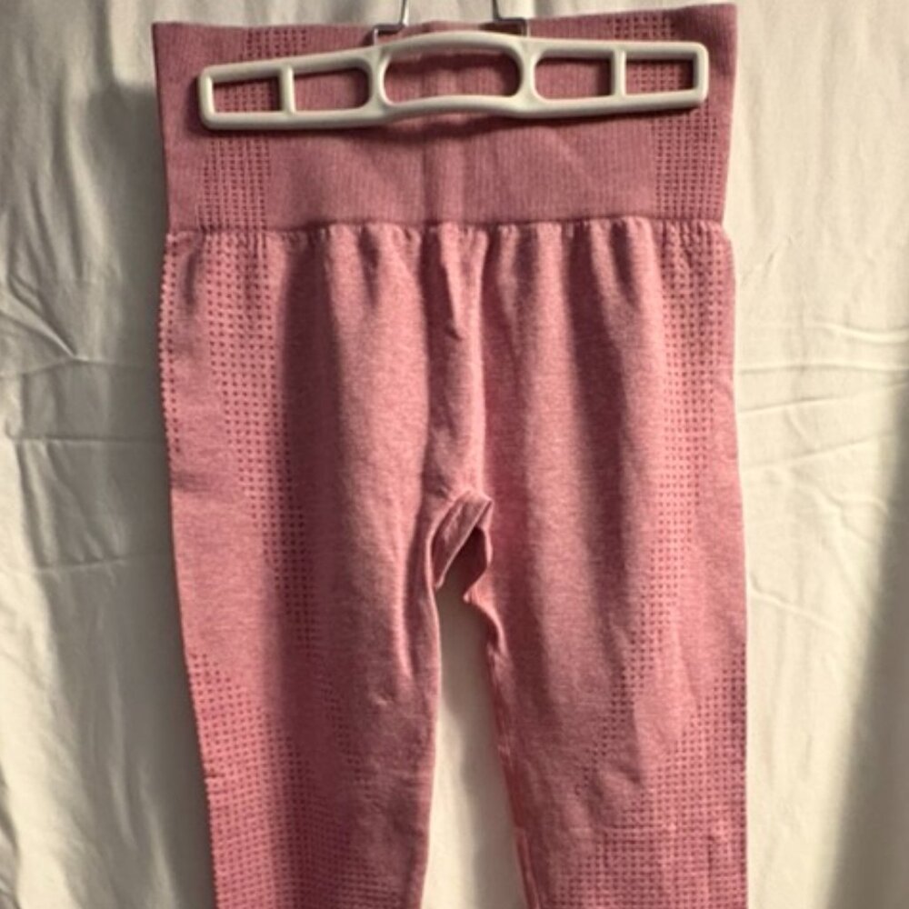 Gymshark Blush Pink Yoga Pants (small-petite)